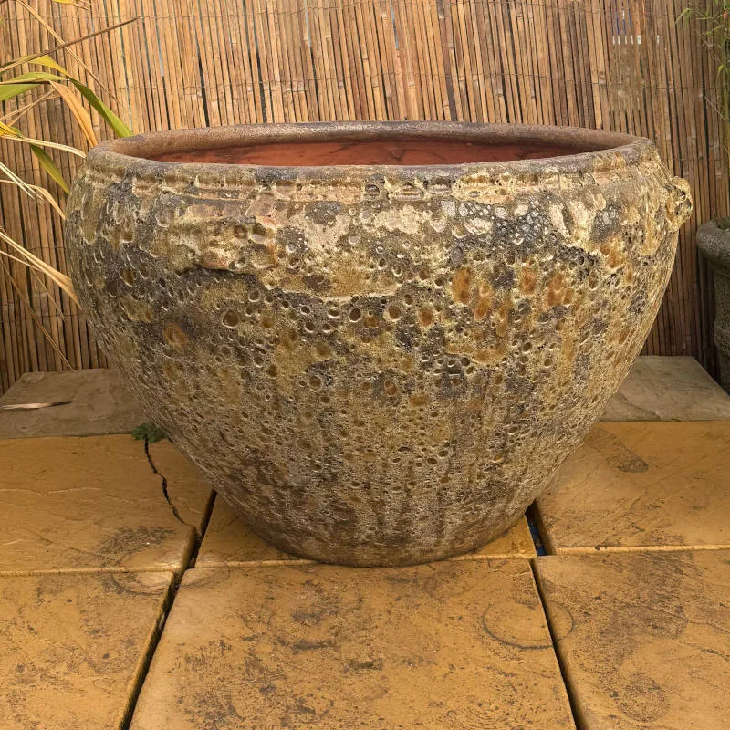 Ancient Rust Cauldron