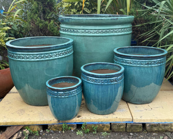 Glazed Green Giant Coin Pot