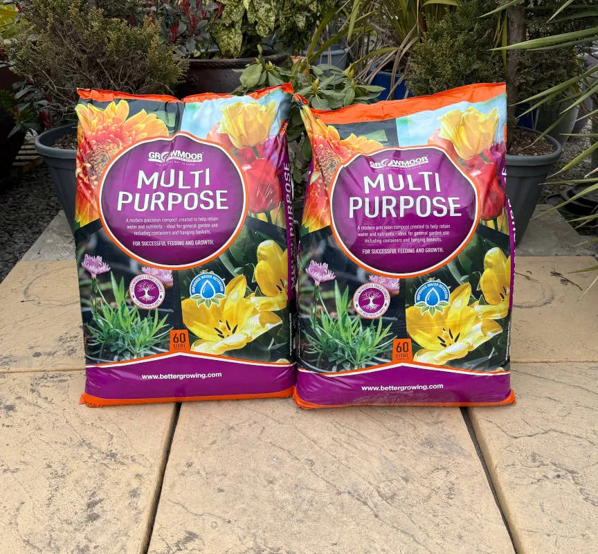 60 Litre Multi-Purpose Compost x2 Bag