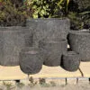 Atlantis Black Giant Egg Pot