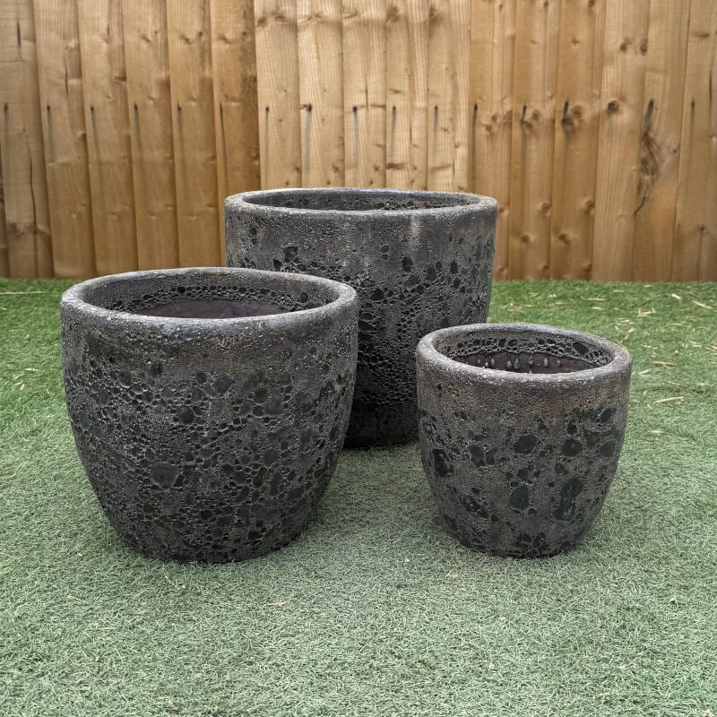 Atlantis Black Giant Egg Pot - Image 5