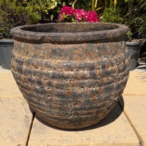 Atlantis Rust Beehive Pot Large Second