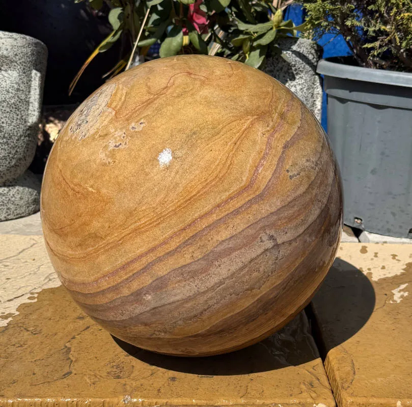 Sandstone 40cm Sphere