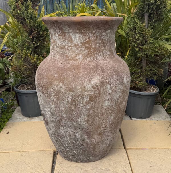 Ancient Rust Giant Tall Flared Vase