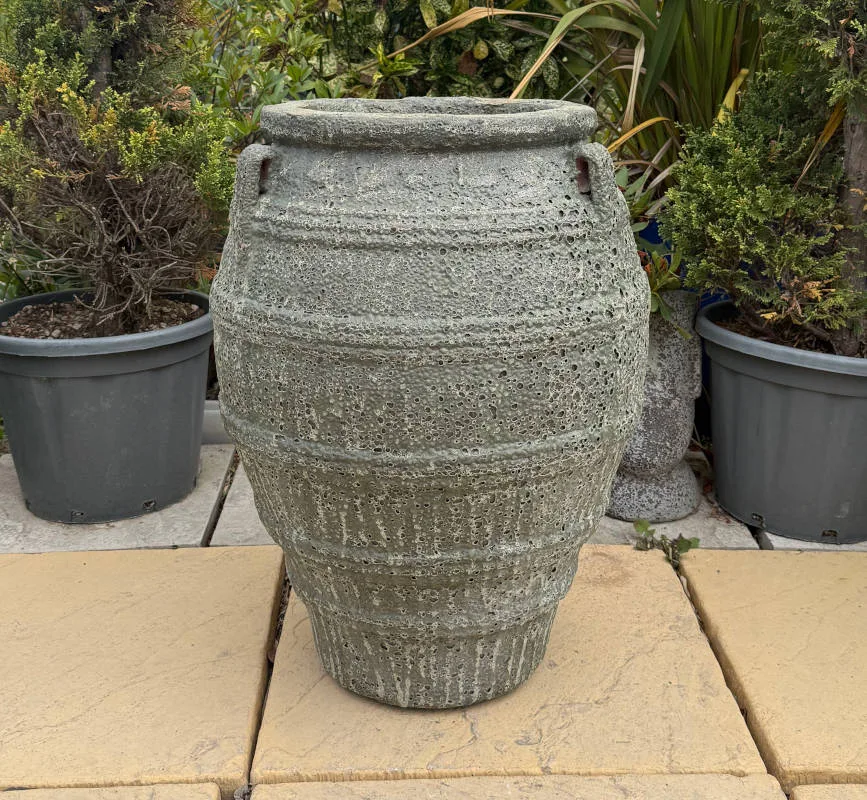 Atlantis Green Greek Urn