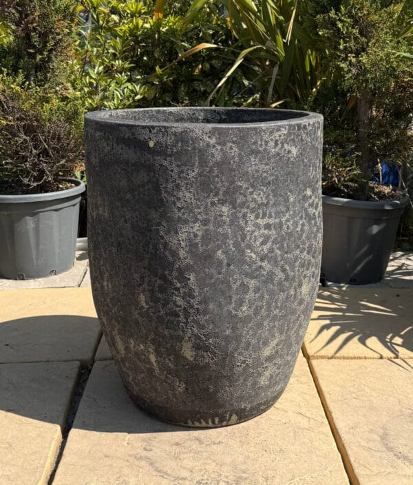 Atlantis Verdi Black Vaso Tall Cylinder - Image 2