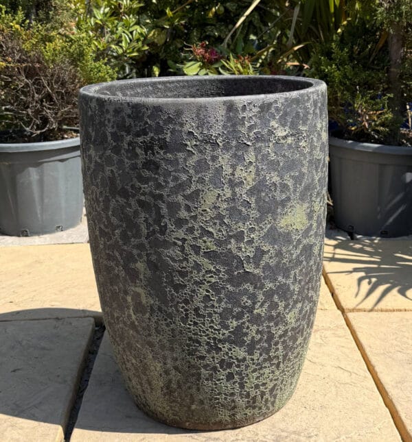 Atlantis Verdi Black Vaso Tall Cylinder - Image 3