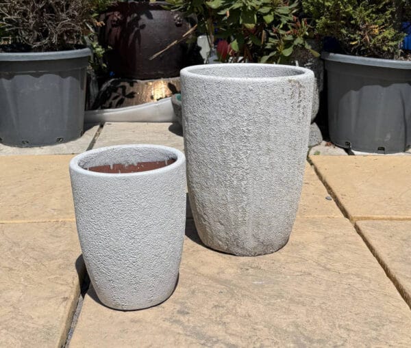 Atlantis White Vaso Tall Cylinder - Image 5