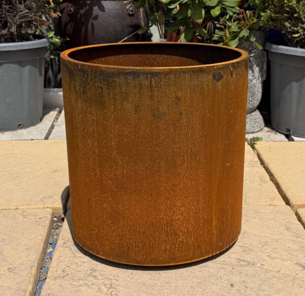 Corten Steel Short Cylinder - Image 3