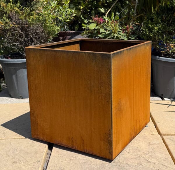 Corten Steel Cube - Image 2