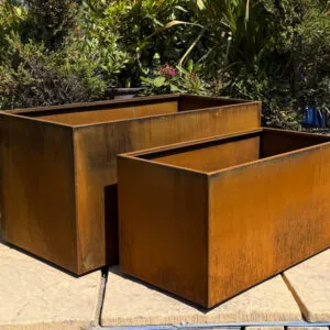 Corten Steel Planters