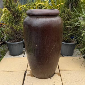 Rustic Tall Thick Rim Vase Second