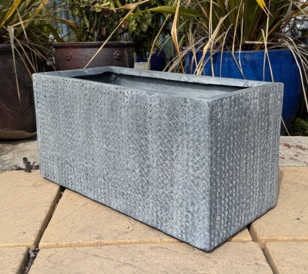 Fibre Clay Textured Trough Washed Grey - Image 3