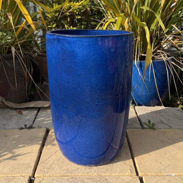 Glazed Blue Giant Cylinder - Image 3