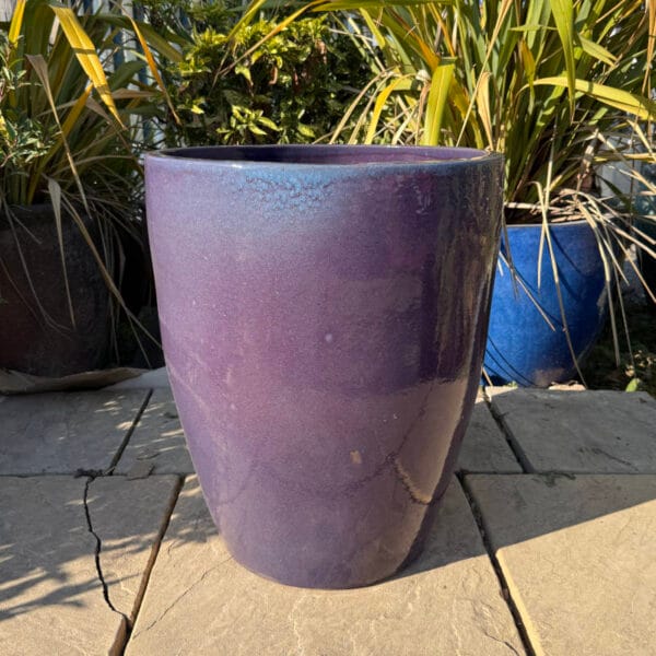 Glazed Lilac Tall Cylinder - Image 2