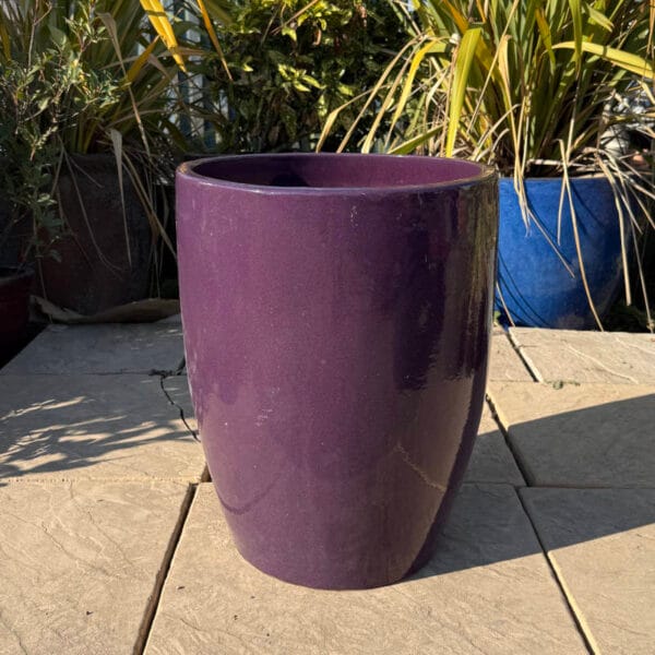 Glazed Lilac Tall Cylinder - Image 3