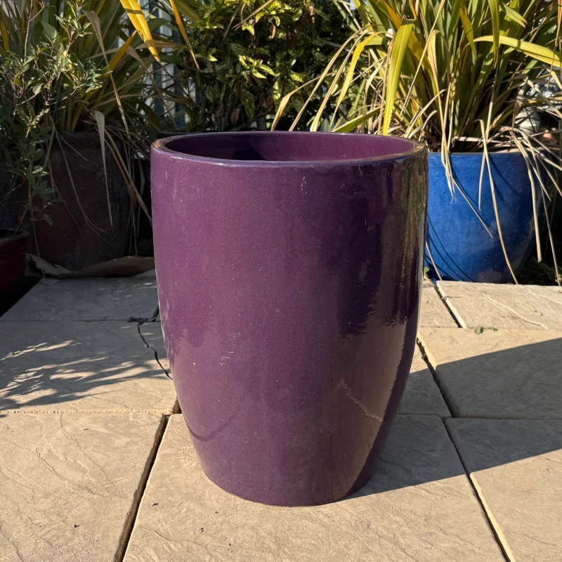 Glazed Lilac Tall Cylinder - Image 3