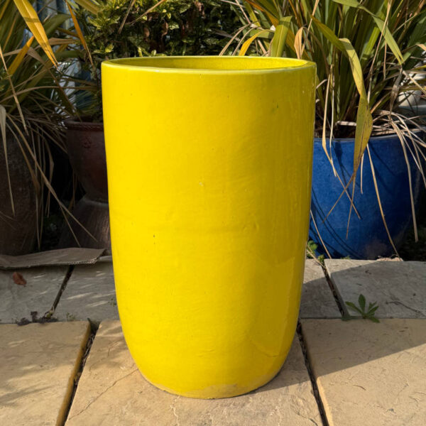 Glazed Yellow Giant Cylinder - Image 3