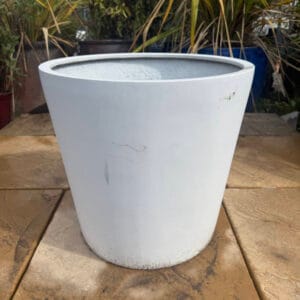 Poly Resin White Cone Small Second