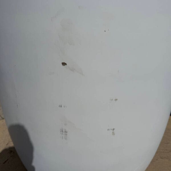 Poly Resin White Cylinder Large Second - Image 3