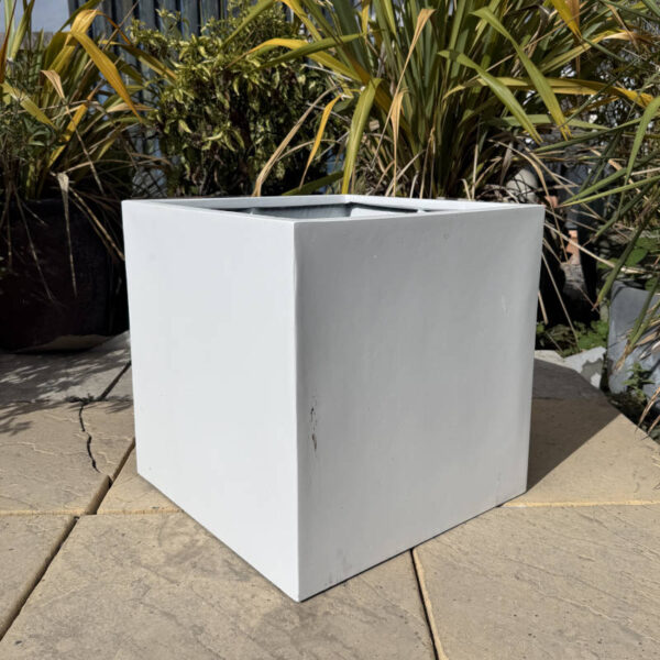 Poly Resin White Square