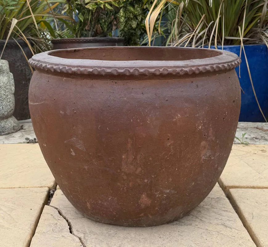 Rustic Wavy Rim Bowl - Image 3