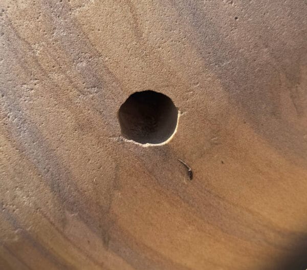 Sandstone 60cm Sphere With Hole - Image 2