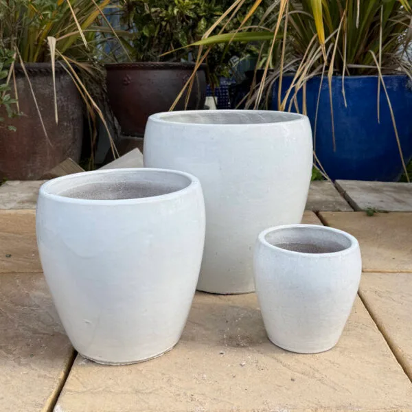 Glazed Giant Bowl White - Image 6
