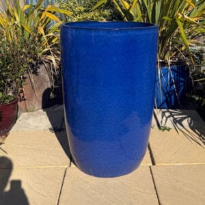 Glazed Blue Giant Cylinder Large Second