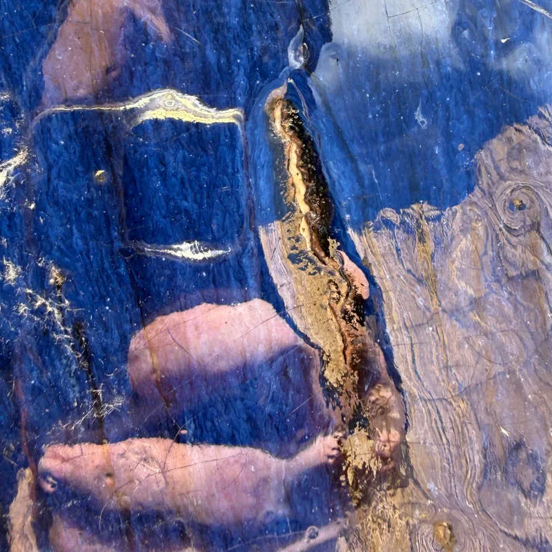 Glazed Blue Original Egg Pot Extra Large Second - Image 3