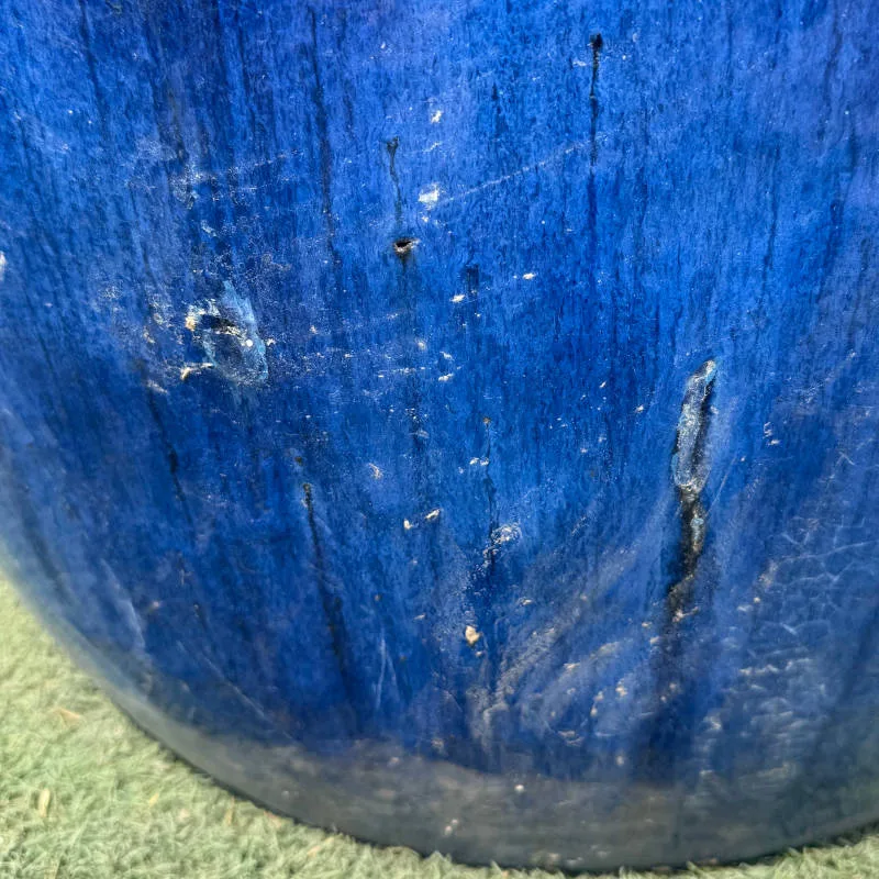 Glazed Blue Original Egg Pot Extra Large Second - Image 3