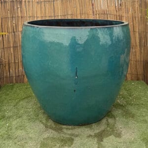 Glazed Green Giant Bowl Extra Large Second