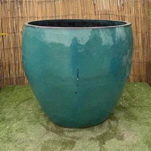 Glazed Green Giant Bowl Extra Large Second