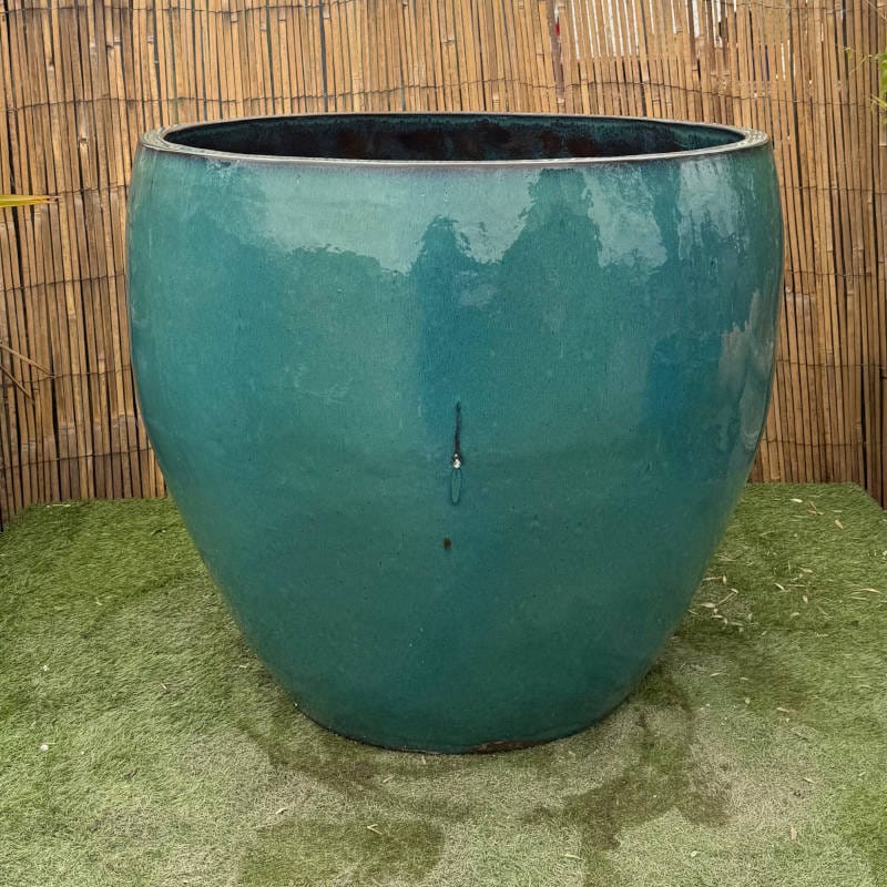 Glazed Green Giant Bowl Extra Large Second