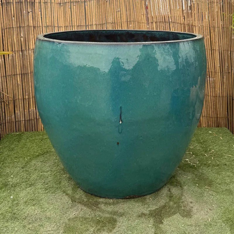 Glazed Green Giant Bowl Extra Large Second