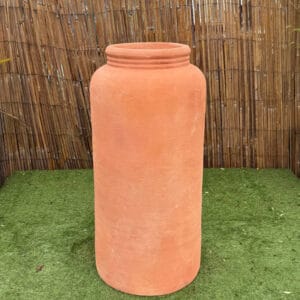 Terracotta Lutezia Cylinder Jar