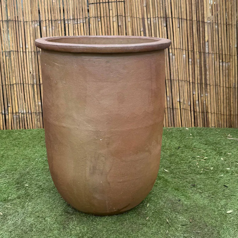 Rustic Big Plain Vase - Image 3