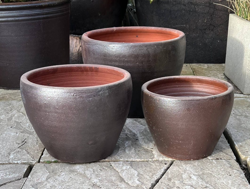 Salt Glazed Egg Pot Short Set