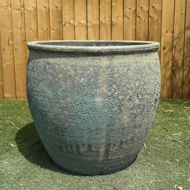Atlantis Green Rimmed Egg Large Second