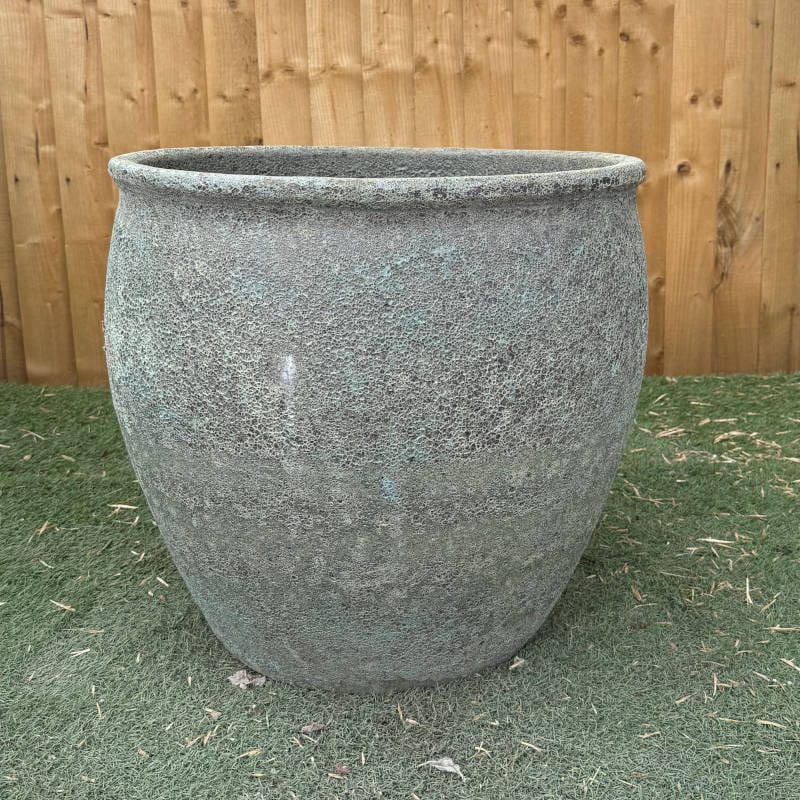 Atlantis Green Rimmed Egg Large Second