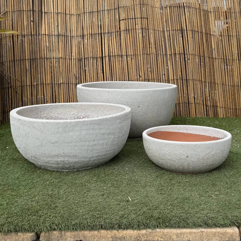 Atlantis White Low Bowl