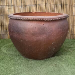 Rustic Wavy Rim Bowl Large Second 2