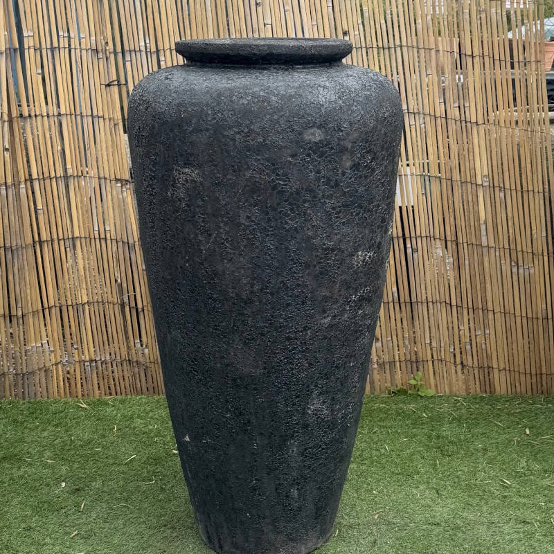 Atlantis Black Tall Vase