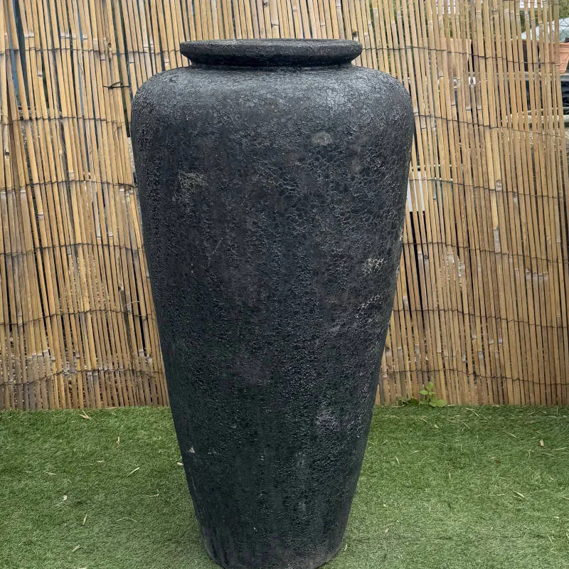 Atlantis Black Tall Vase