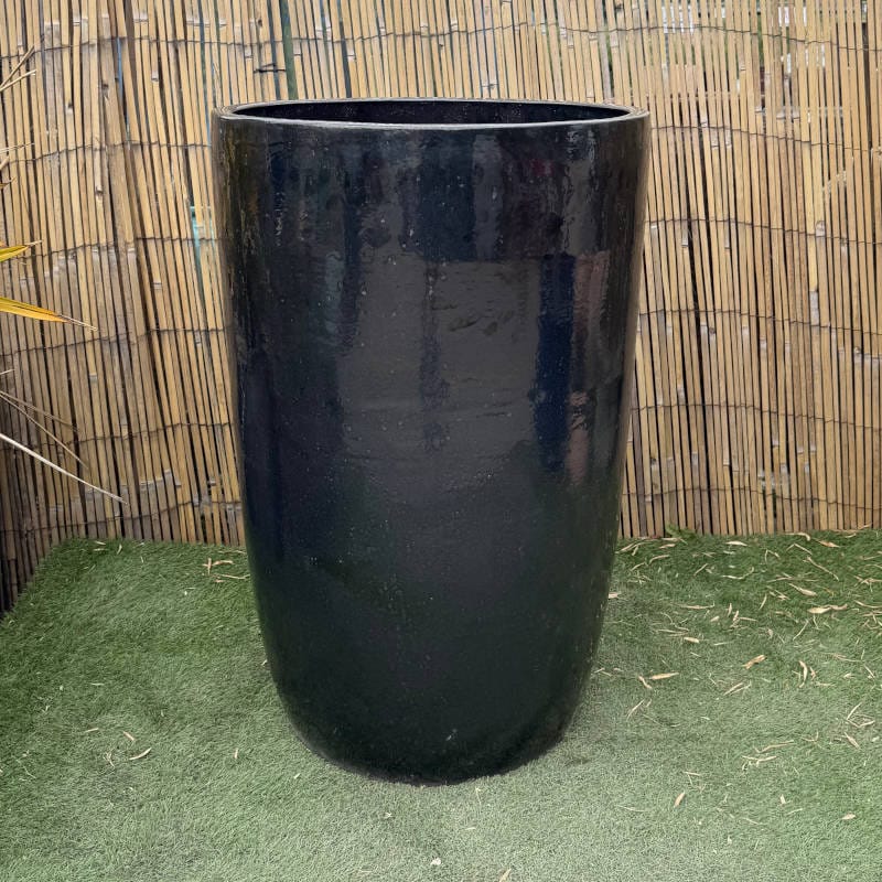 Glazed Dark Grey Giant Cylinder - Image 2