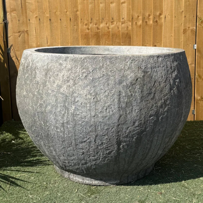 Fibre Clay Stone Giant Bowl Large