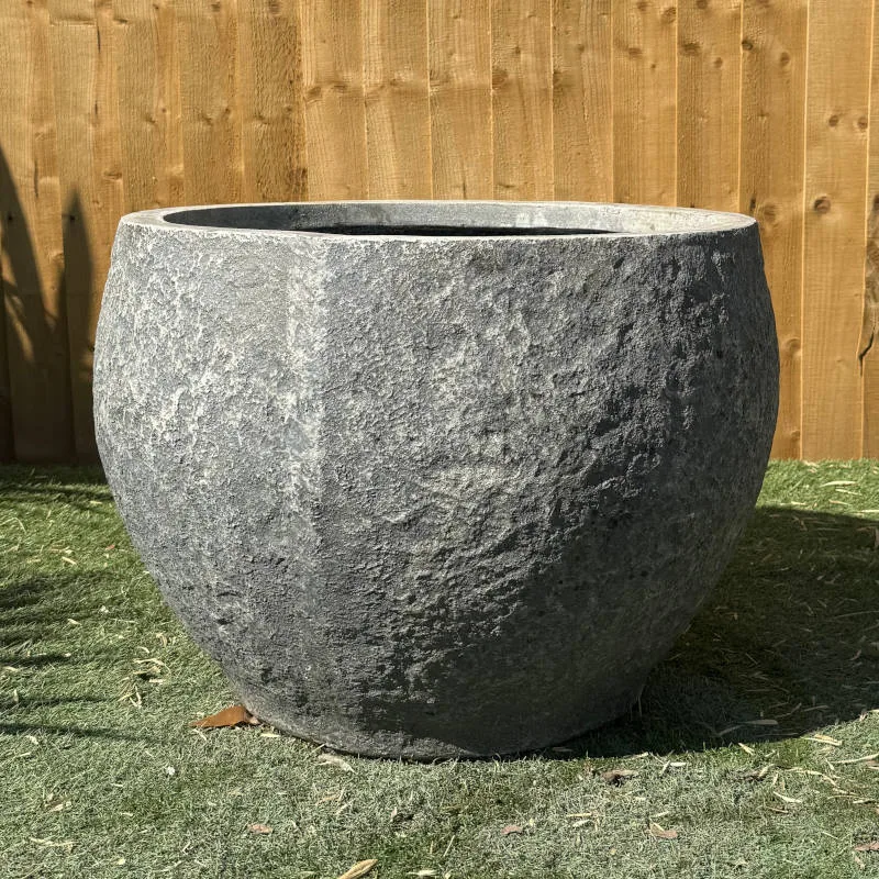 Fibre Clay Stone Giant Bowl Small