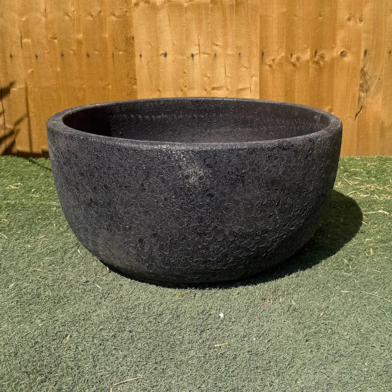 Atlantis Black Low Bowl - Image 2