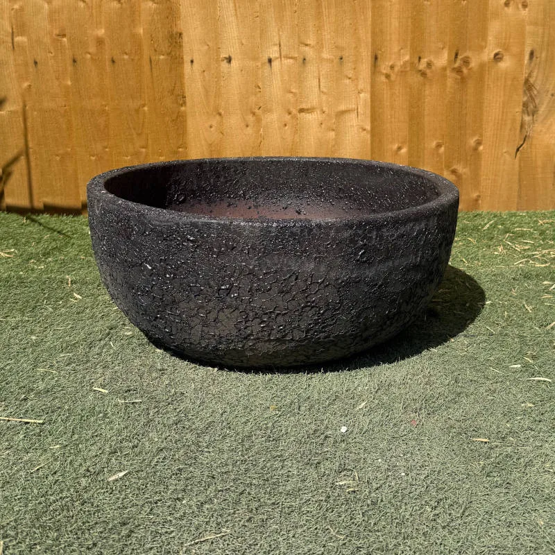Atlantis Black Low Bowl - Image 3