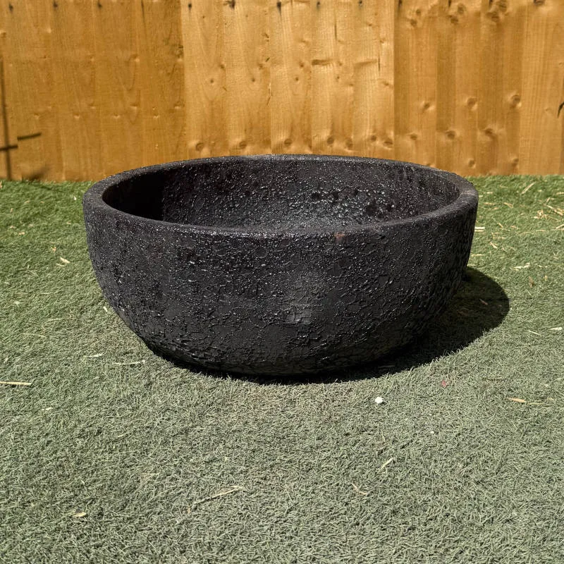 Atlantis Black Low Bowl - Image 4